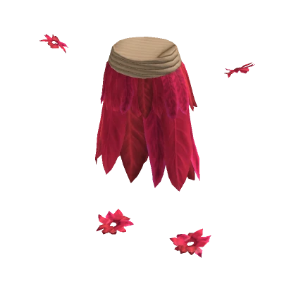 Fuchsia  Hula Skirt