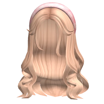 Blush Girl Headband Hair