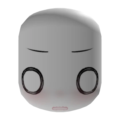 ୨୧﹒Cute Shocked Anime Face : White