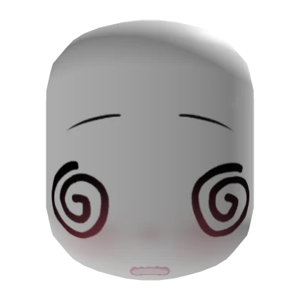 ୨୧﹒Dizzy Anime Face : White