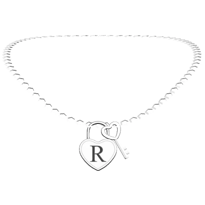 Initial Necklace R