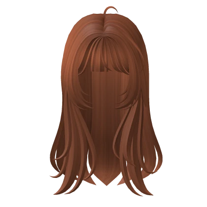 Cute wavy ginger hair