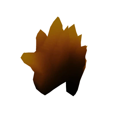 Flaming Mohawk Gradient Fire Black Add-On