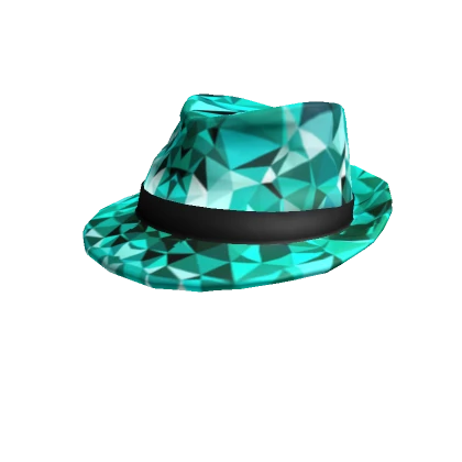 AllayKrupt's Hat: Cyan Boris Fedora