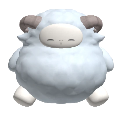 🍀Blue Sheep Plushie Backpack