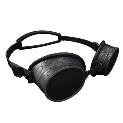 Silver Steampunk Goggles