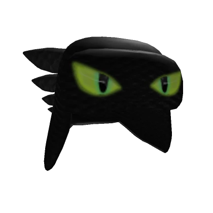 black night fury dragon ushanka