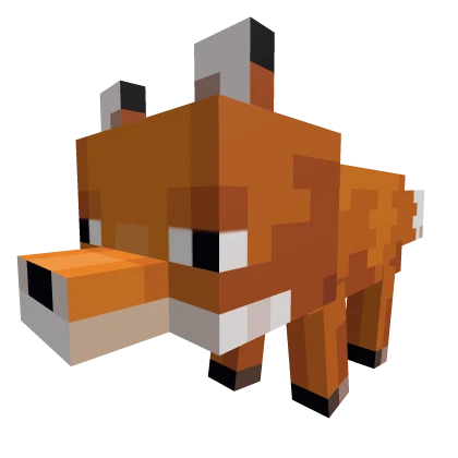 Rideable Blocky Fox