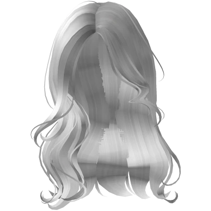 ♡ glamorous voluminous waves white 