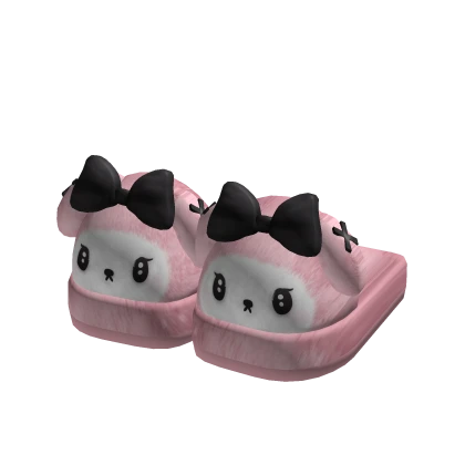 Prom Bunny Slippers