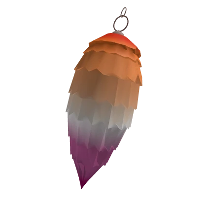 WLW Pride Tail Keychain