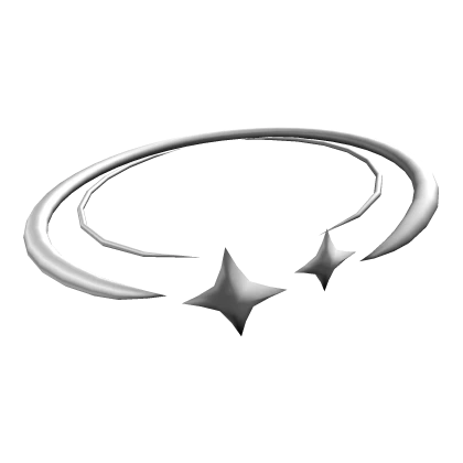 Angel Halo With Stars ( Silver )