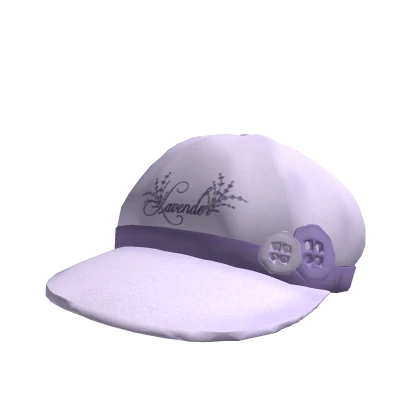 Lavender Beret Hat