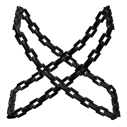 X Torso Chain Black