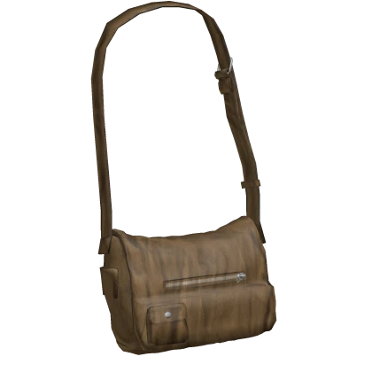 distressed side bag brown 3.0