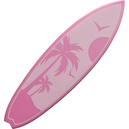 Pink Surfboard