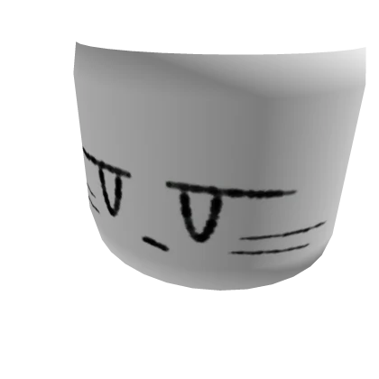 Manga mask - Cat tired