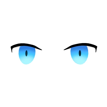 Blue glowing eyes