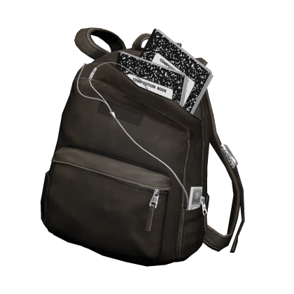Off Shoulder Open Brown Backpack 3.0