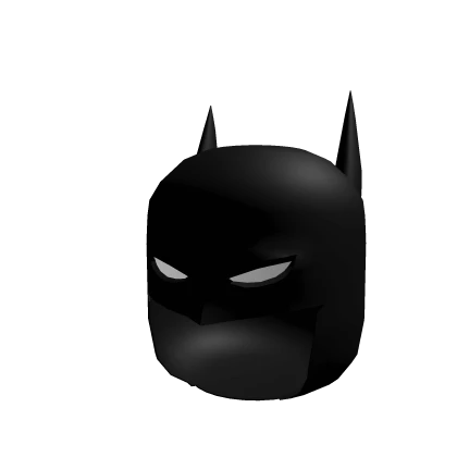 Black Bat Guy Mask 🦇