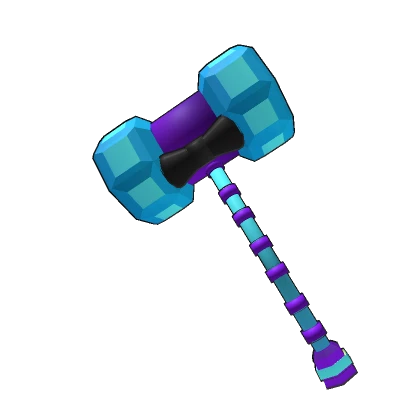 Cyan Elegant Hammer