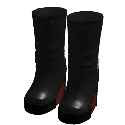 Blush Fashion Doll Boots Platform