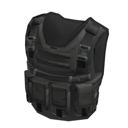 Black/Anthracite Tactical Vest