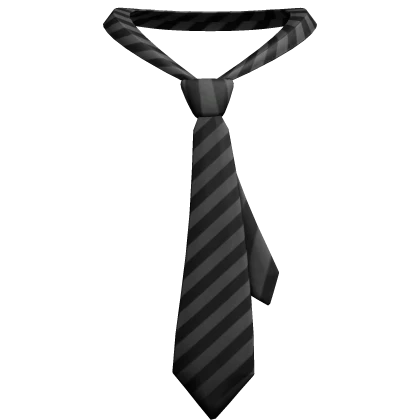 Y2K Striped Grey Tie 3.0