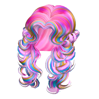 Scarlette's Retro Lush Waves (Unicorn barf🌈)