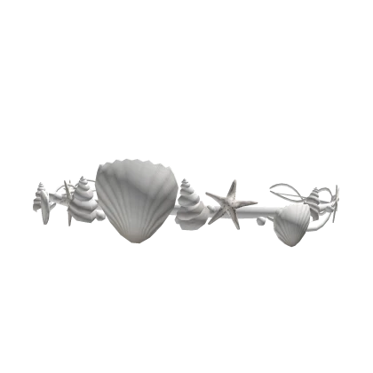 Seashell Mermaid Tiara Crown