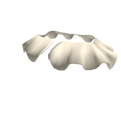 Waist Ruffles Cream White