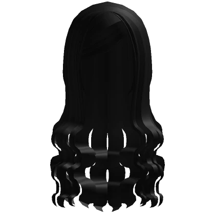 ☆ long sweet wavy hair black