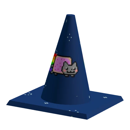 Nyan Cat Traffic Cone