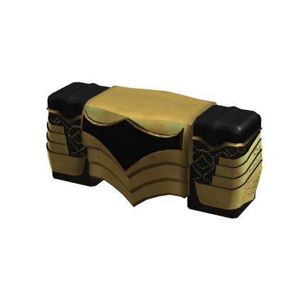 Gold and Black Doomspike Armor Chestplate