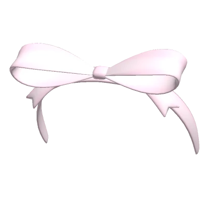 Cute pink bow headband