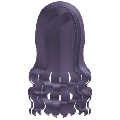 ☆ long sweet wavy hair purple