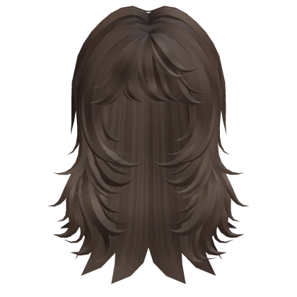 Grunge Wavy Alternative Hairstyle (Brown)