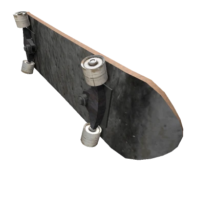 old ruined waist holdable street skateboard 1.0