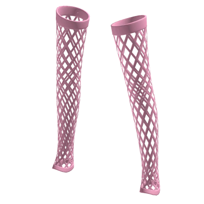 Fishnet Stockings Pink