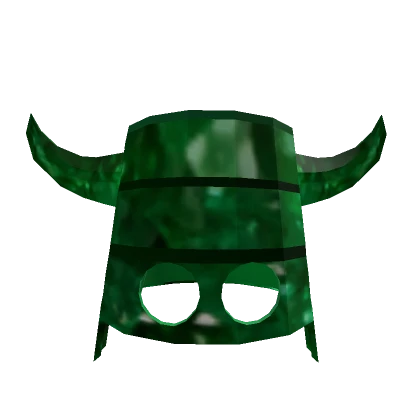 Bucket with horns emerald