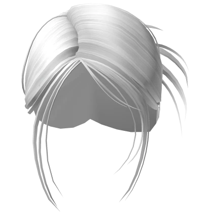 Geek Chic Messy Bun (white)