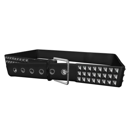 Black Studded Belt