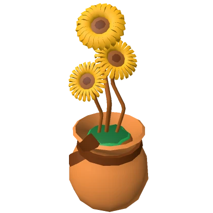 Sunflower Pot