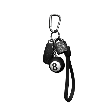 Emo 8 Ball Keychain 1.0