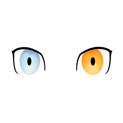 Blue and yellow eyes