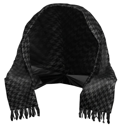 Grunge Houndstooth Scarf