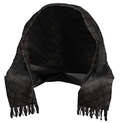 Brown Plaid Grunge Scarf
