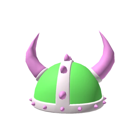 Pastel Viking Helmet