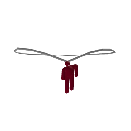 human necklace red 1.0