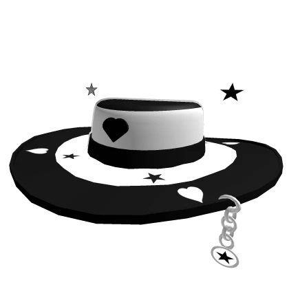 Hat Black And White